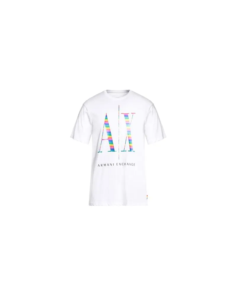 Armani Exchange TOPS - T-shirtsauf YOOX.COM Weiß