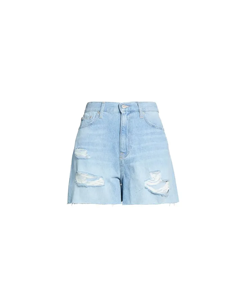Calvin Klein HOSEN & RÖCKE - Jeansshortsauf YOOX.COM Blau