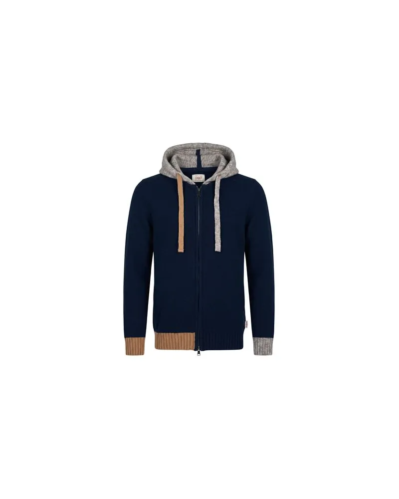 BOB STRICKWAREN - Strickjackenauf YOOX.COM Marineblau