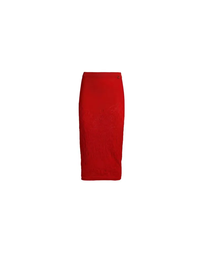 Twin-Set HOSEN & RÖCKE - Midi-Röckeauf YOOX.COM Tomatenrot