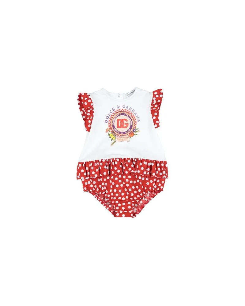 Dolce & Gabbana NEUGEBORENE - Strampelanzügeauf YOOX.COM Weiß