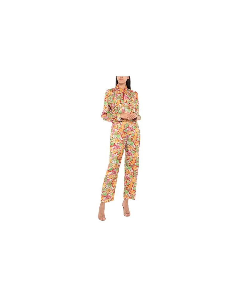 PLAN C OVERALLS - Jumpsuitsauf YOOX.COM Rot