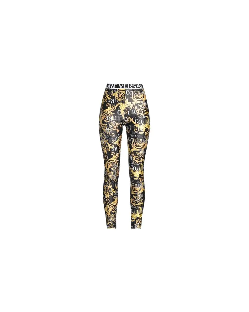 Versace Jeans HOSEN & RÖCKE - Leggingsauf YOOX.COM Schwarz