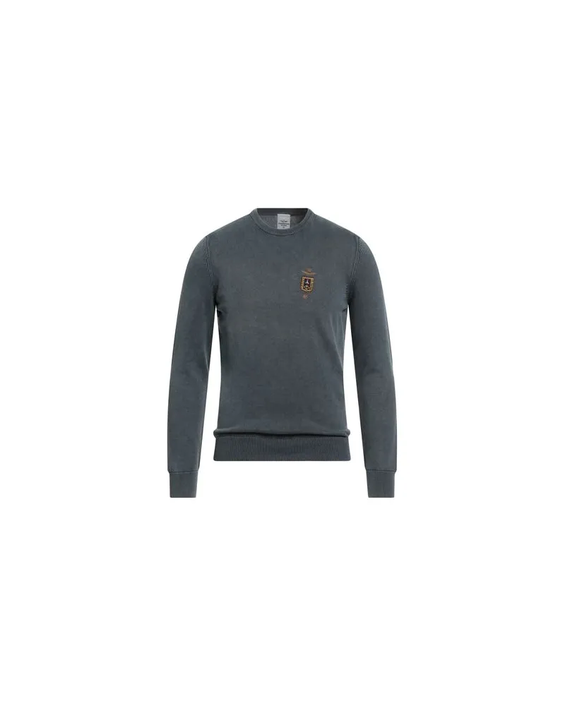 Aeronautica Militare STRICKWAREN - Pulloverauf YOOX.COM Grau