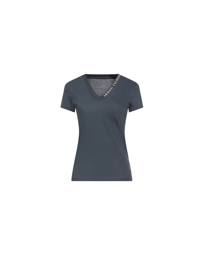 Armani Exchange TOPS - T-shirtsauf YOOX.COM Braungrau