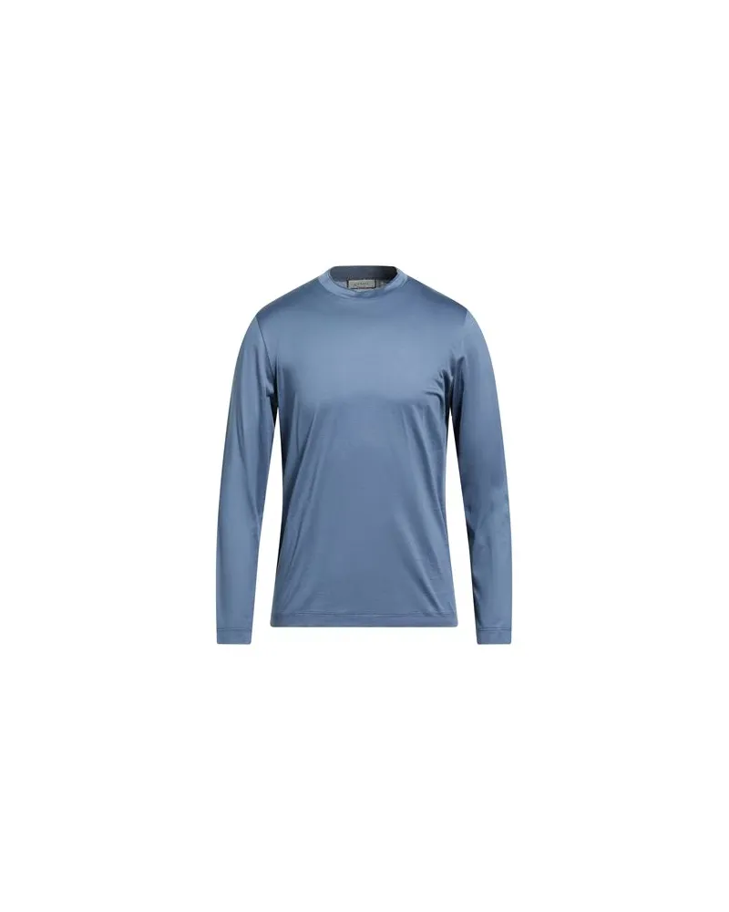 Canali TOPS - T-shirtsauf YOOX.COM Hellblau