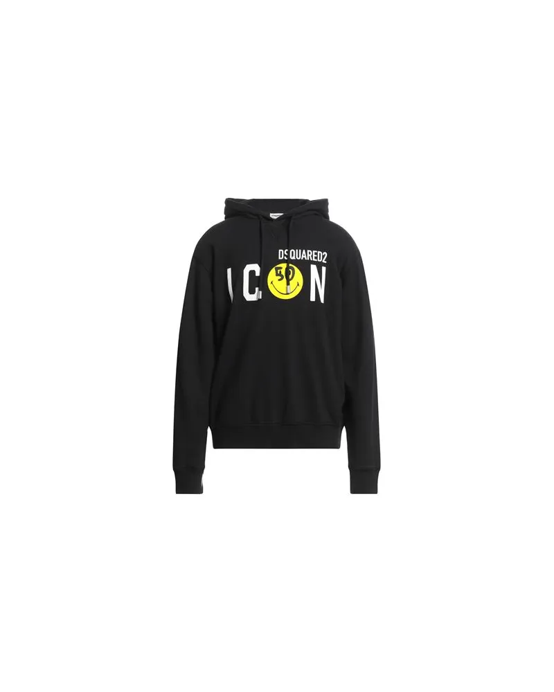 Dsquared2 TOPS - Sweatshirtsauf YOOX.COM Schwarz