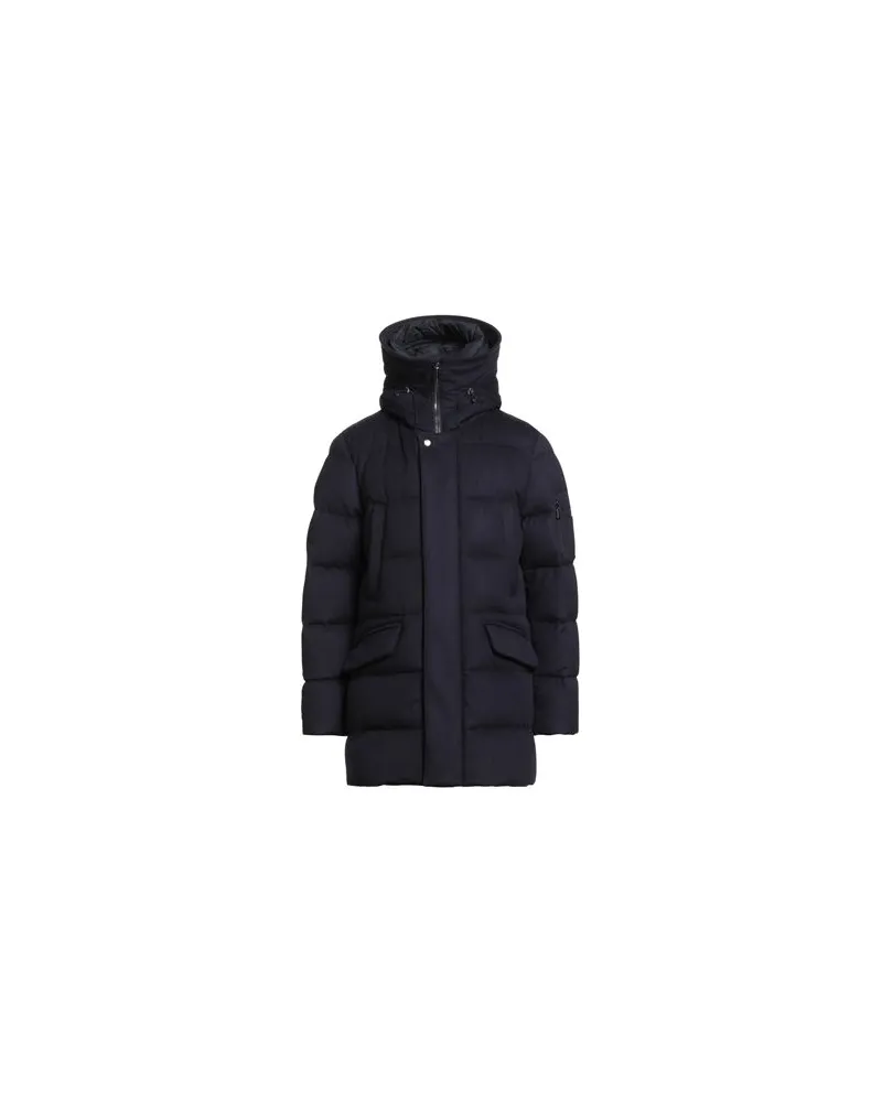 MOORER JACKEN & MÄNTEL - Pufferjacken & Daunenjackenauf YOOX.COM Marineblau