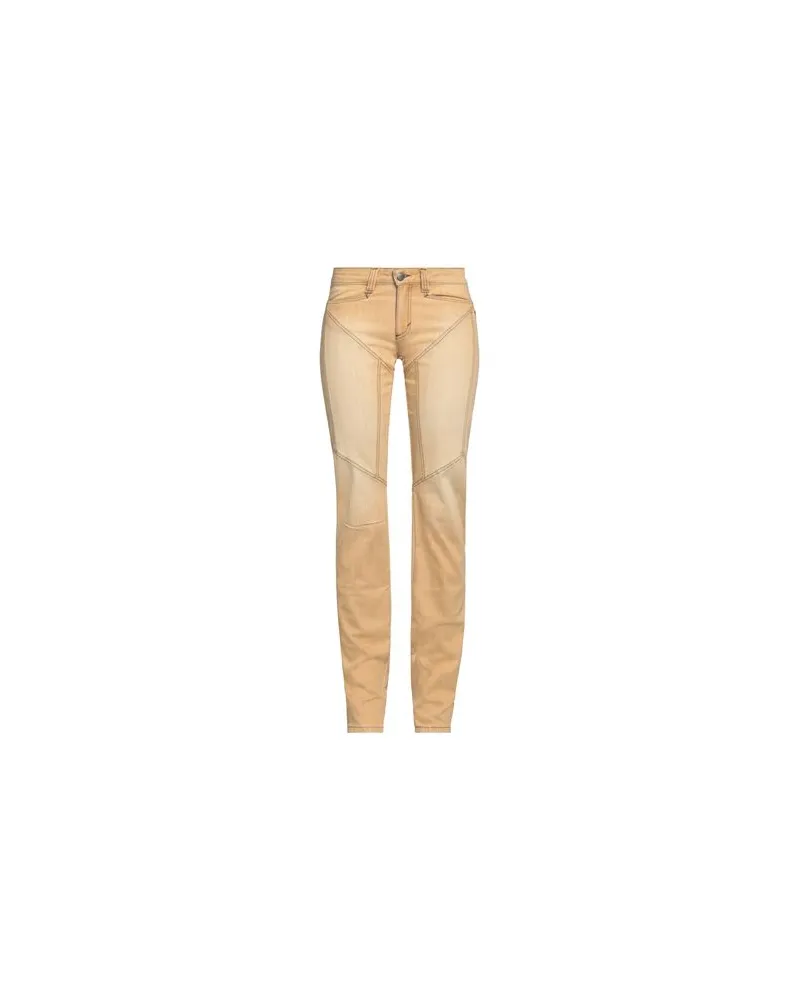 Carlo Chionna HOSEN & RÖCKE - Jeanshosenauf YOOX.COM Senf