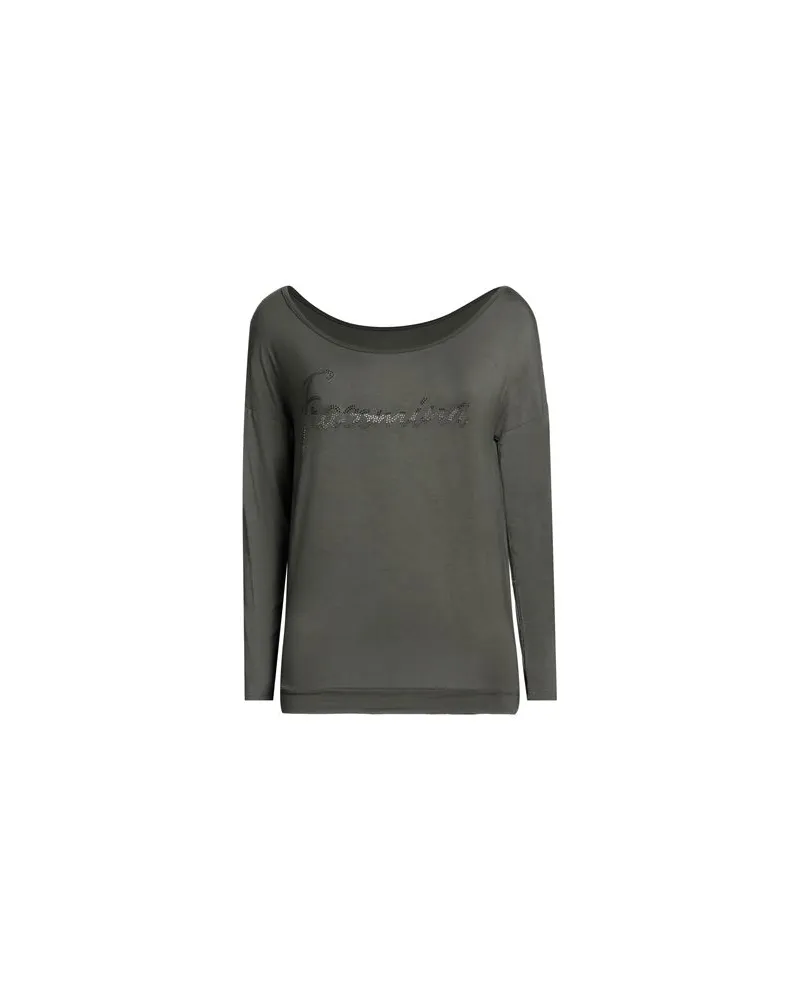 Fracomina TOPS - T-shirtsauf YOOX.COM Militärgrün