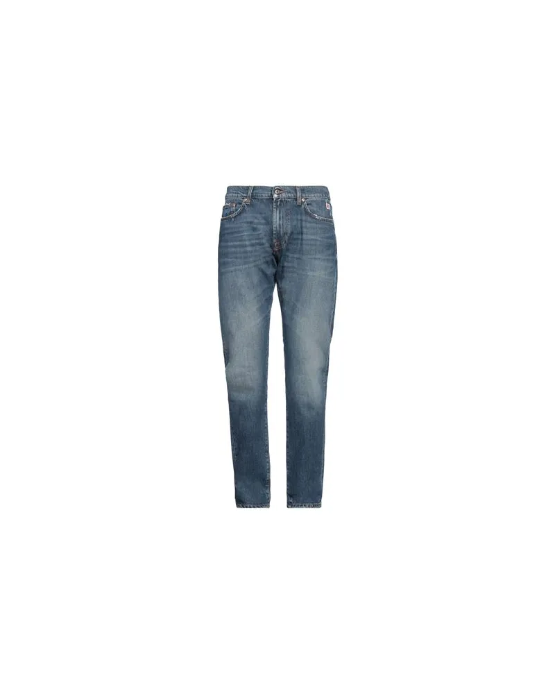 Roy Roger's HOSEN & RÖCKE - Jeanshosenauf YOOX.COM Blau