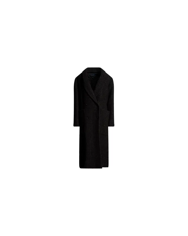 Paltò JACKEN & MÄNTEL - Mäntelauf YOOX.COM Schwarz