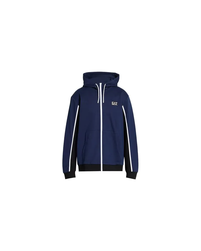 EA7 TOPS - Sweatshirtsauf YOOX.COM Marineblau