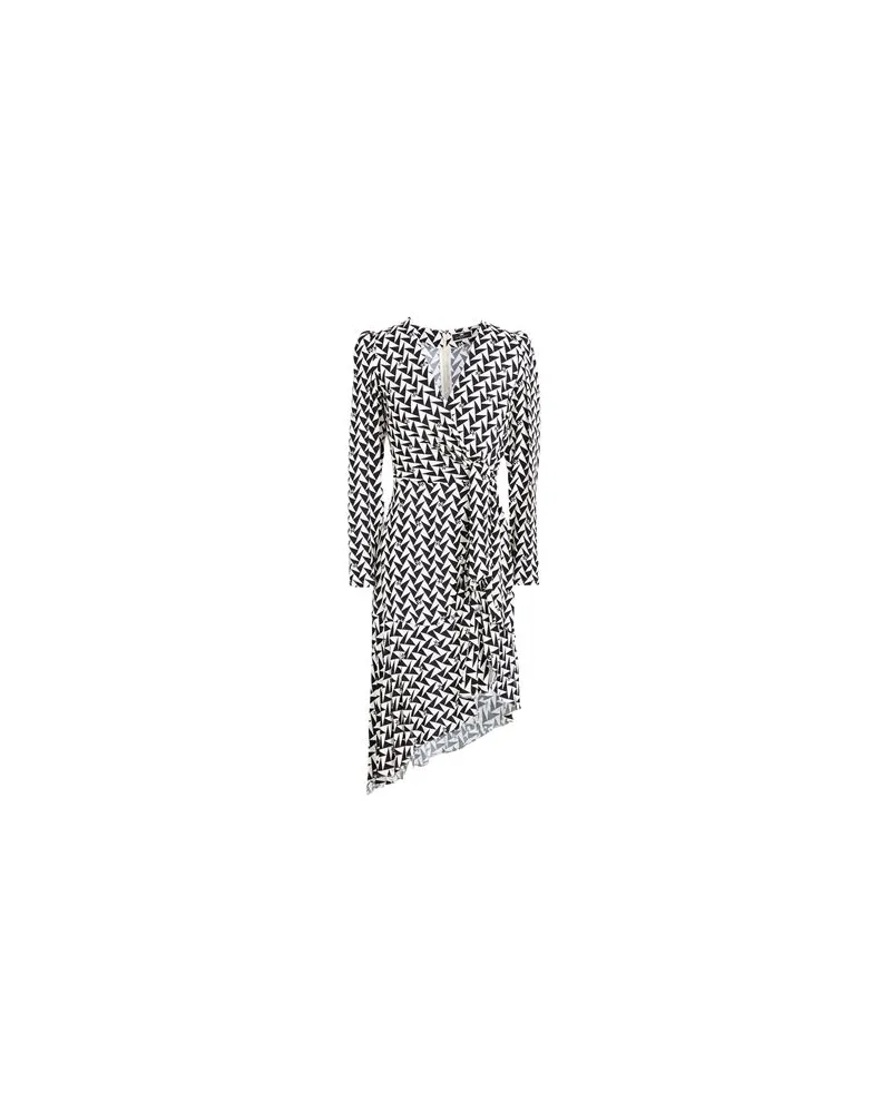 Elisabetta Franchi KLEIDER - Midi-Kleiderauf YOOX.COM Cremeweiß