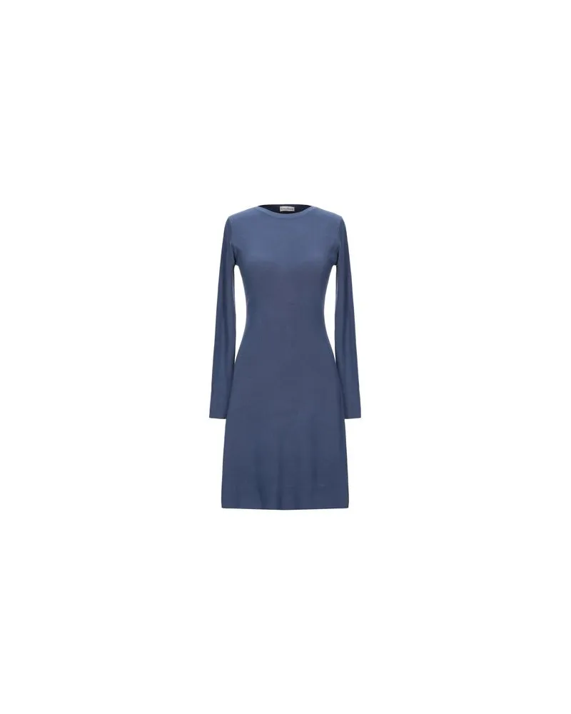 Cashmere Company KLEIDER - Mini-Kleiderauf YOOX.COM Taubenblau