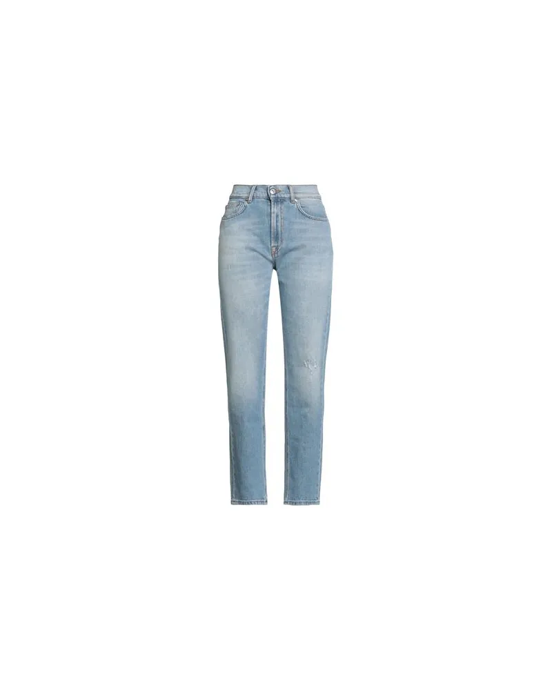 Roy Roger's HOSEN & RÖCKE - Jeanshosenauf YOOX.COM Blau