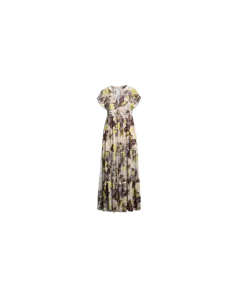 PANICALE Cashmere KLEIDER - Maxi-Kleiderauf YOOX.COM Sand