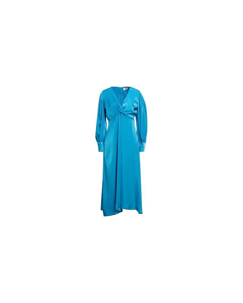 TOY G KLEIDER - Midi-Kleiderauf YOOX.COM Azurblau