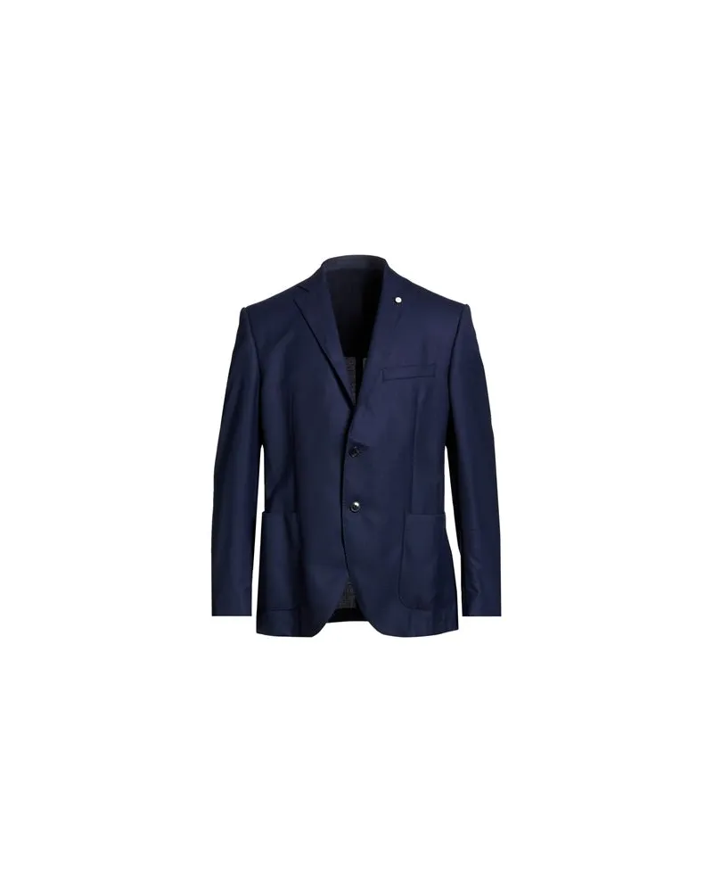 Luigi Bianchi Mantova ANZÜGE und CO-ORDS - Blazersauf YOOX.COM Nachtblau