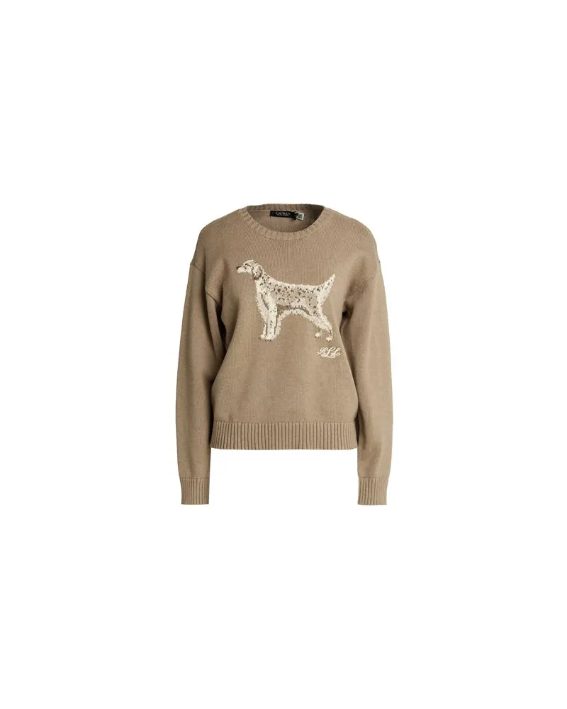 Ralph Lauren STRICKWAREN - Pulloverauf YOOX.COM Khaki