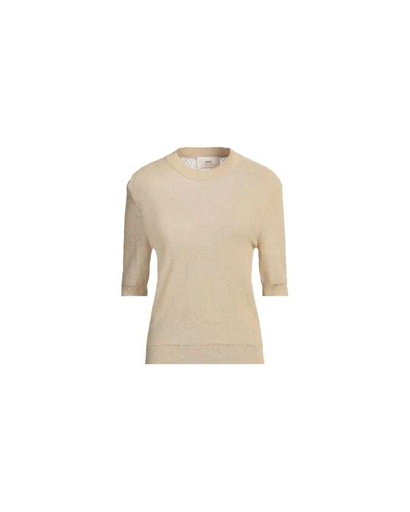 AMI Paris STRICKWAREN - Pulloverauf YOOX.COM Beige