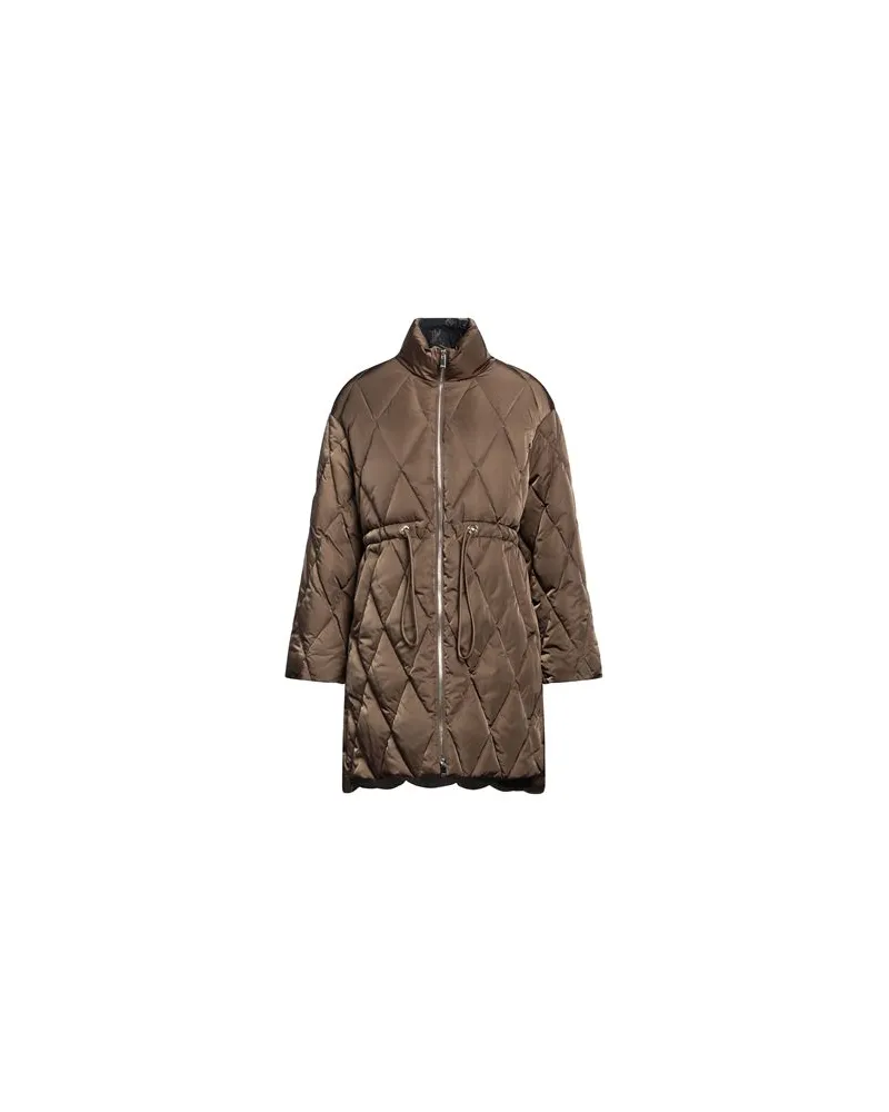 Pinko JACKEN & MÄNTEL - Pufferjacken & Daunenjackenauf YOOX.COM Khaki