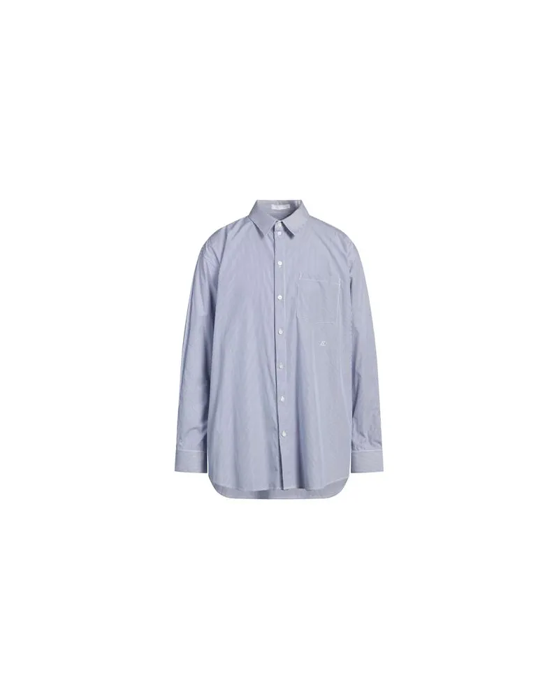 Helmut Lang TOPS - Hemdenauf YOOX.COM Blau