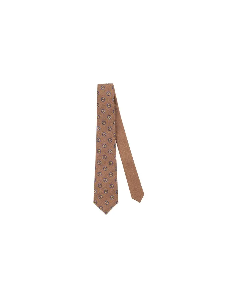 Canali ACCESSOIRES - Krawatten & Fliegenauf YOOX.COM Braun