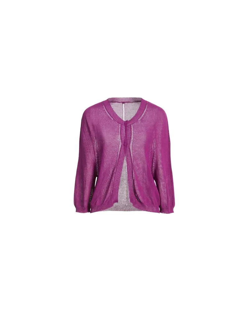 Liviana Conti STRICKWAREN - Strickjackenauf YOOX.COM Violett