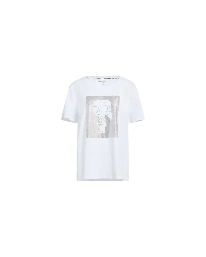 Karl Lagerfeld TOPS - T-shirtsauf YOOX.COM Weiß