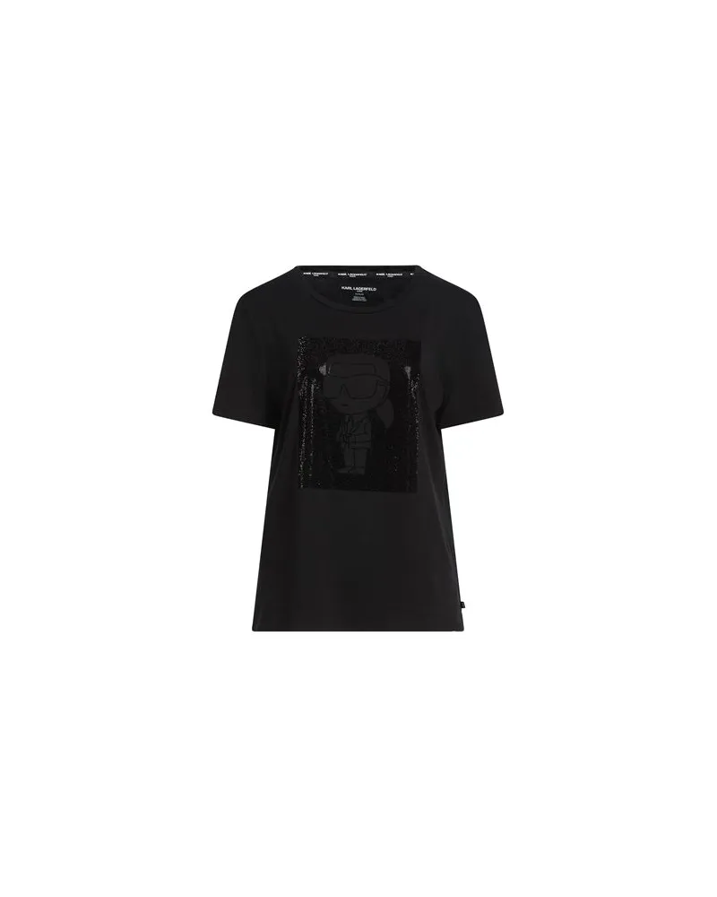Karl Lagerfeld TOPS - T-shirtsauf YOOX.COM Schwarz