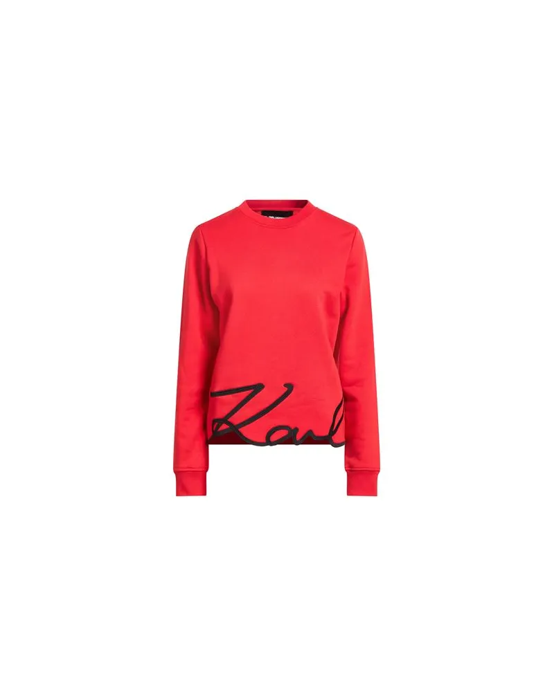 Karl Lagerfeld TOPS - Sweatshirtsauf YOOX.COM Rot