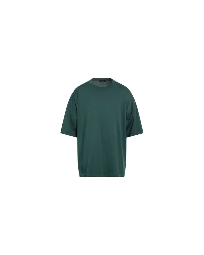 Roberto Collina TOPS - T-shirtsauf YOOX.COM Dunkelgrün