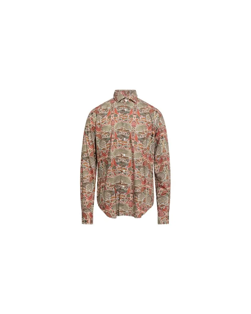 XACUS TOPS - Hemdenauf YOOX.COM Militärgrün