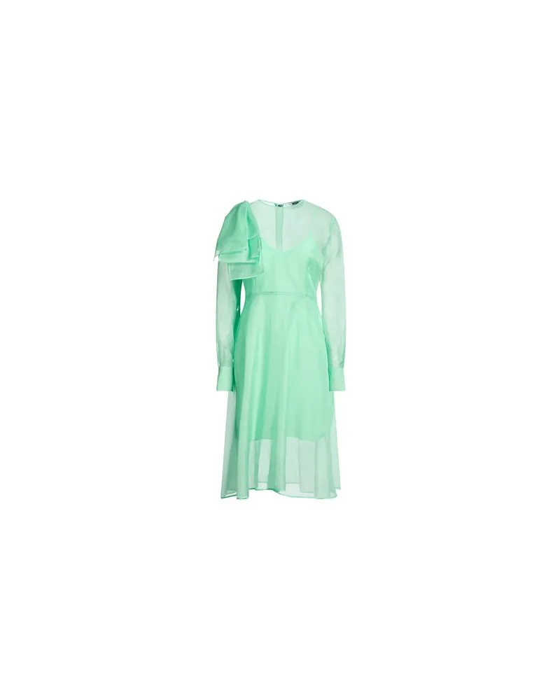 MSGM KLEIDER - Midi-Kleiderauf YOOX.COM Säuregrün