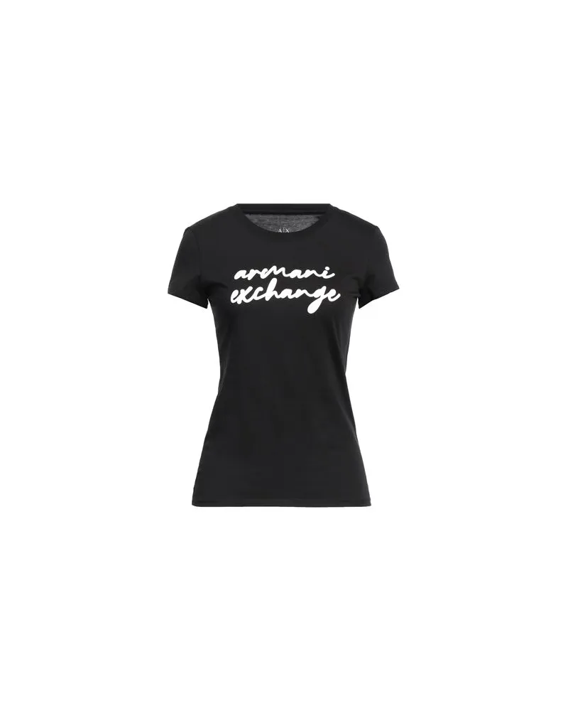 Armani Exchange TOPS - T-shirtsauf YOOX.COM Schwarz