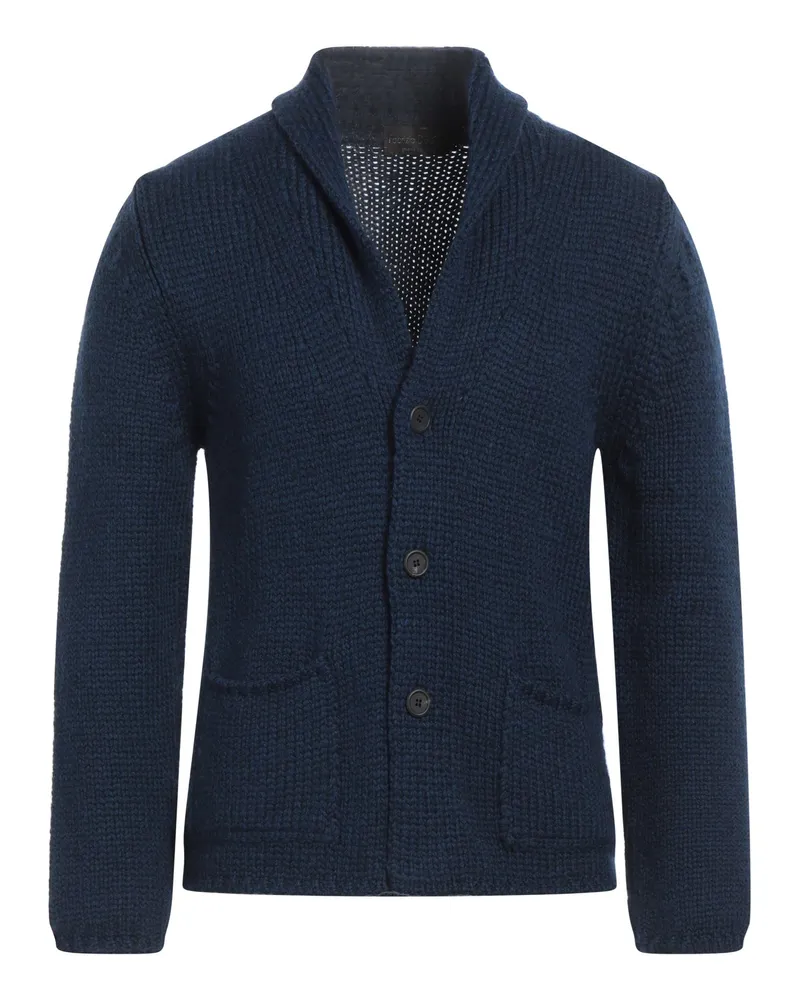 Fabrizio del Carlo Strickjacke Marineblau