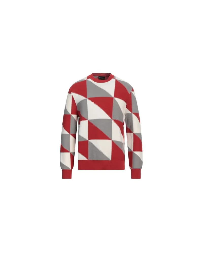 Emporio Armani STRICKWAREN - Pulloverauf YOOX.COM Ziegelrot