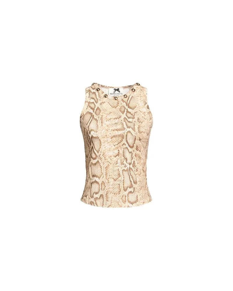 No Secrets TOPS - Topsauf YOOX.COM Beige