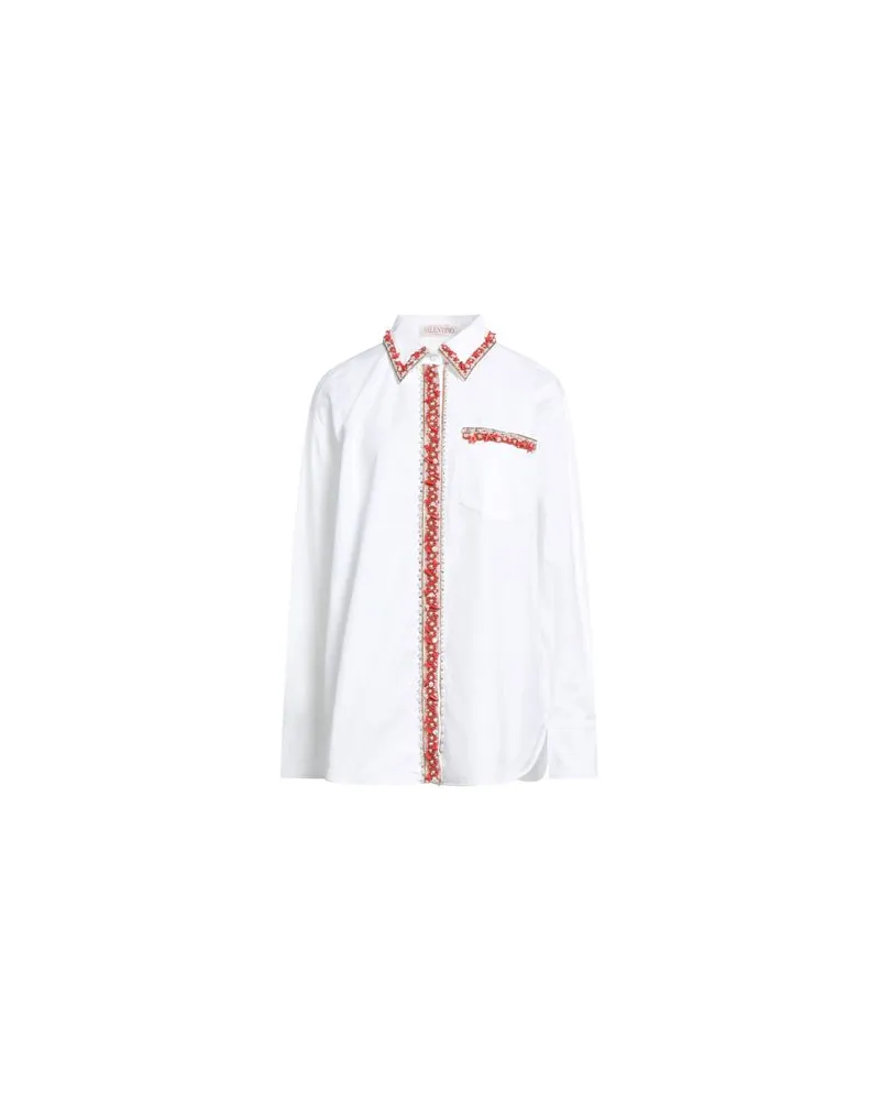Valentino Garavani TOPS - Hemdenauf YOOX.COM Weiß