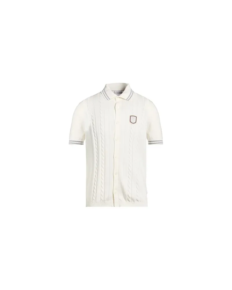 Brunello Cucinelli STRICKWAREN - Strickjackenauf YOOX.COM Elfenbein