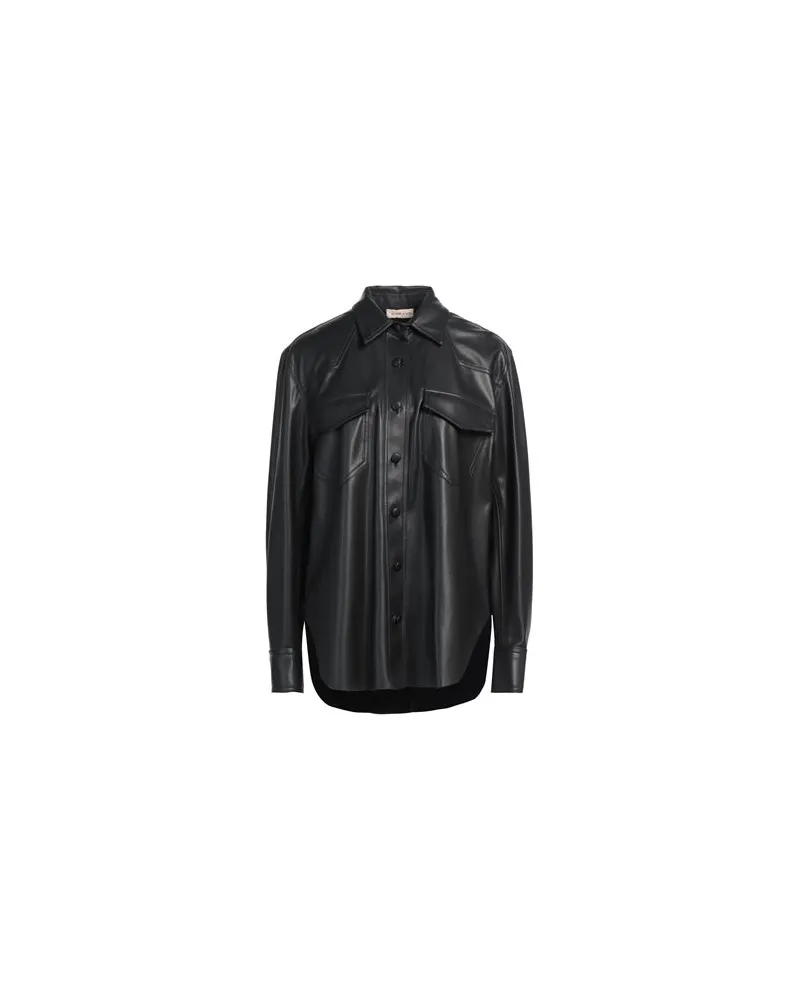 Blanca TOPS - Hemdenauf YOOX.COM Schwarz