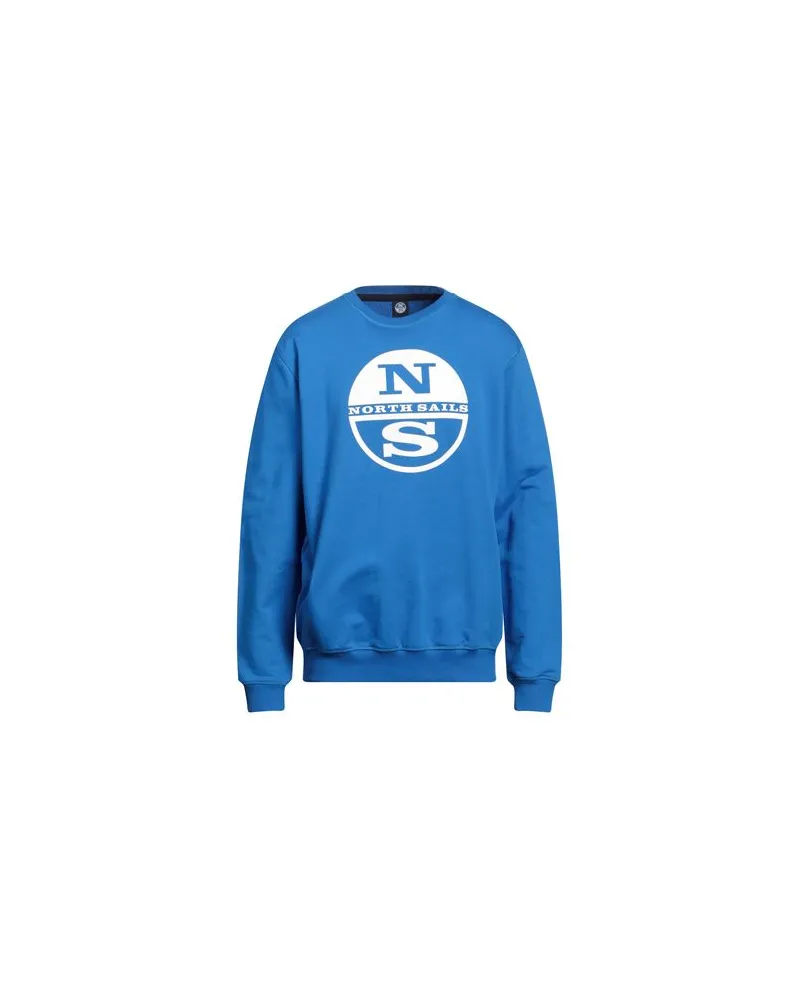 North Sails TOPS - Sweatshirtsauf YOOX.COM Azurblau