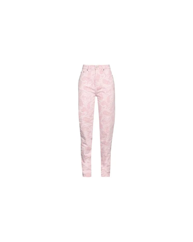 Ganni HOSEN & RÖCKE - Jeanshosenauf YOOX.COM Rosa
