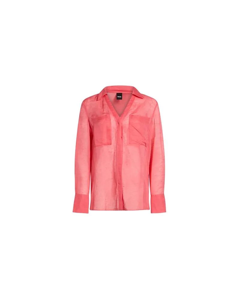HUGO BOSS TOPS - Hemdenauf YOOX.COM Koralle