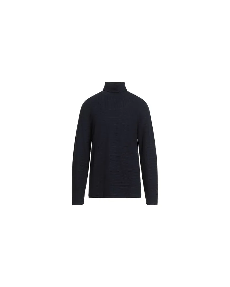 Jack & Jones STRICKWAREN - Rollkragenpulloverauf YOOX.COM Nachtblau