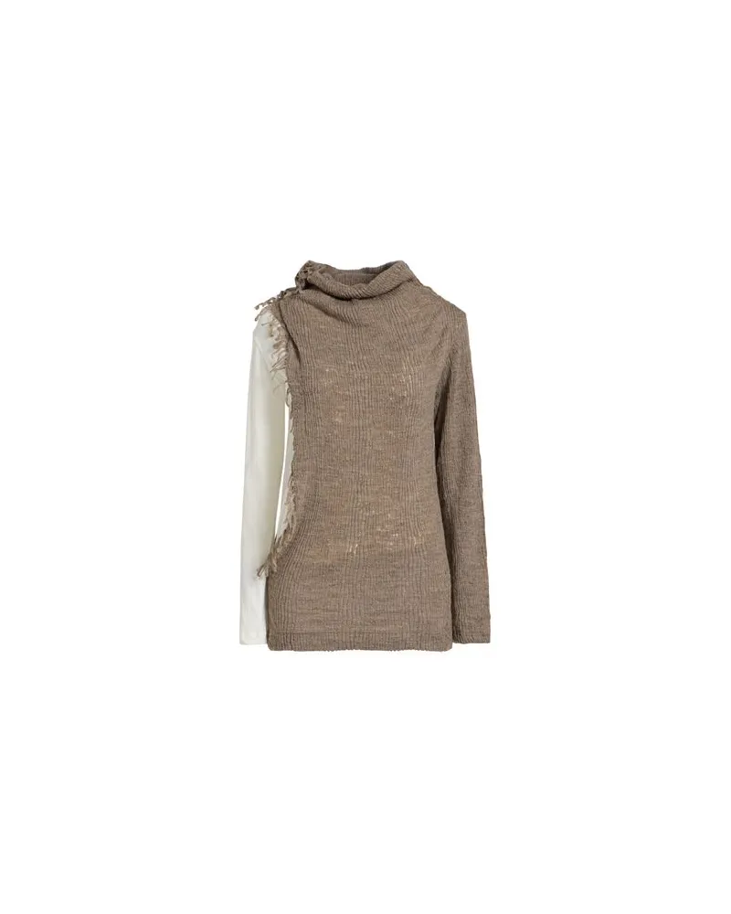 Y'S YOHJI YAMAMOTO STRICKWAREN - Rollkragenpulloverauf YOOX.COM Maulwurfsgrau
