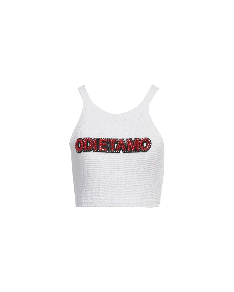Odi et Amo TOPS - Topsauf YOOX.COM Weiß