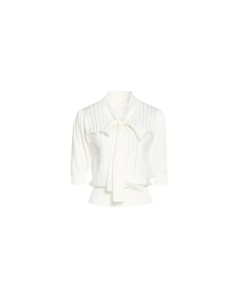 Liu Jo STRICKWAREN - Pulloverauf YOOX.COM Weiß