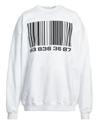 VETEMENTS Sweatshirt Weiß